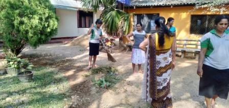 Home gardening program implemented in the office premises